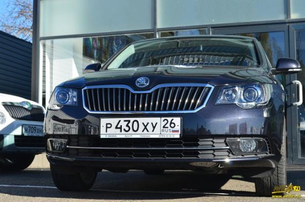 SKODA Superb - чего-то не хватает: тест-драйв